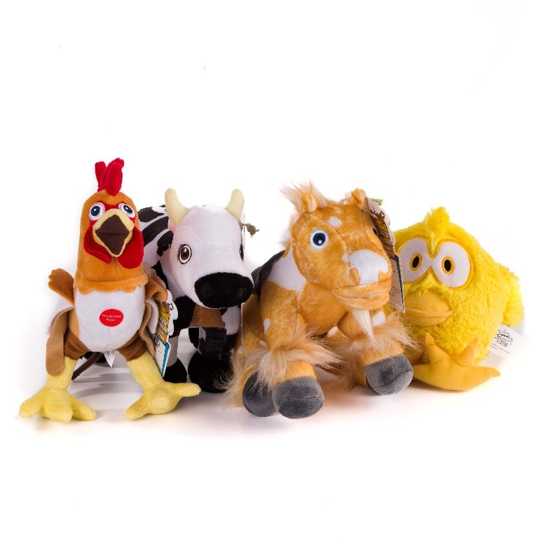 Mini peluches de la Granja de Zenón